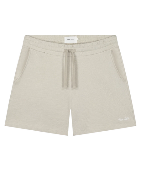 Pure Path Pure Path Structure Sweat Shorts - Sand