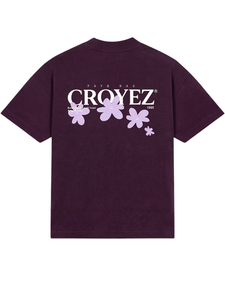 Croyez Women Botanique T-Shirt - Burgundy