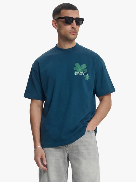 Croyez Croyez Botanique T-Shirt - Dark Teal