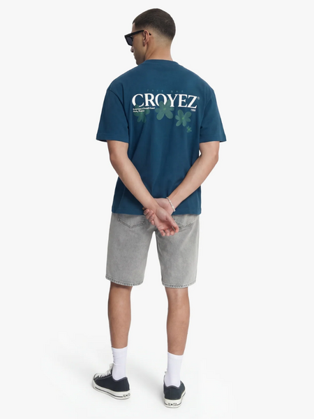 Croyez Croyez Botanique T-Shirt - Dark Teal