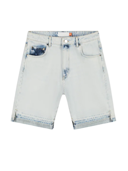 Croyez Croyez CD2 Stepped Hem Shorts - Light Blue