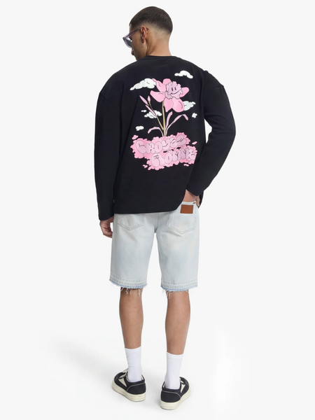 Croyez Croyez CD2 Stepped Hem Shorts - Light Blue