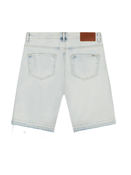 Croyez Croyez CD2 Stepped Hem Shorts - Light Blue
