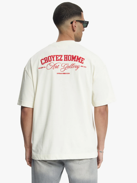 Croyez Croyez Worker T-Shirt - Off-White Croyez Worker T-Shirt - Off-White