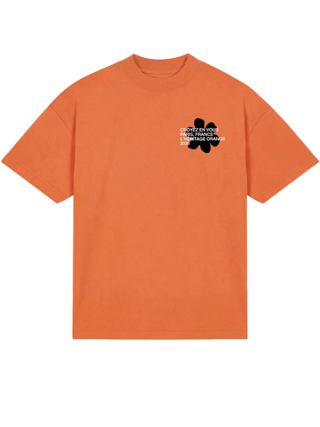 Croyez Croyez Silhouette T-Shirt - Orange
