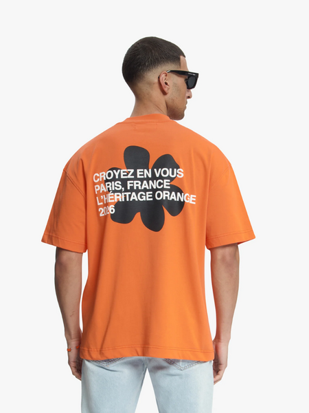 Croyez Croyez Silhouette T-Shirt - Orange Croyez Silhouette T-Shirt - Orange