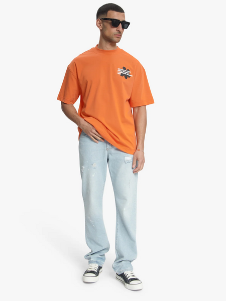 Croyez Croyez Silhouette T-Shirt - Orange