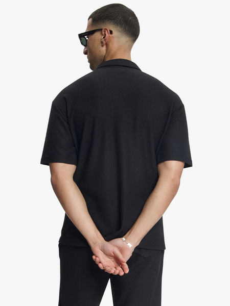 Croyez Plisse Shirt - Black Croyez Croyez Plisse Shirt - Black