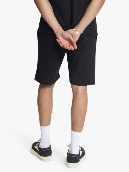Croyez Plisse Shorts - Black Croyez Croyez Plisse Shorts - Black
