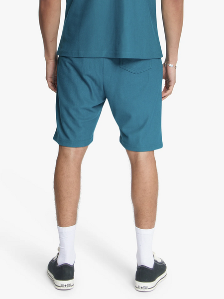 Croyez Croyez Plisse Shorts - Dark Teal