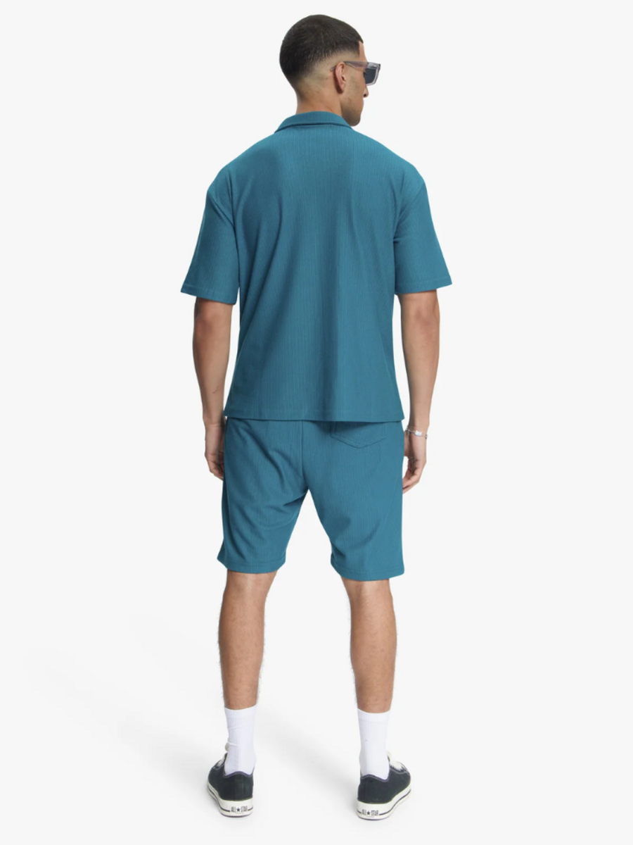 Croyez Croyez Plisse Combi-Set - Dark Teal