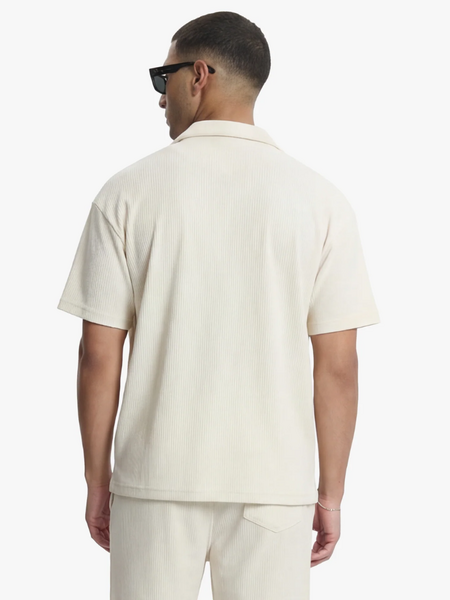 Croyez Croyez Plisse Shirt - Off-White