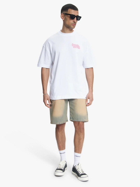 Croyez Croyez Fleur Heureuse T-Shirt - White