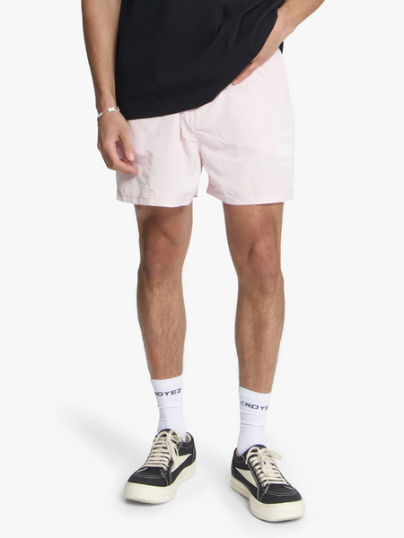 Croyez Stamp Swim Shorts - Pink