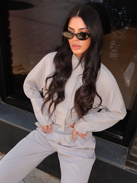 Unique The Label Gigi Jacket - Light Grey