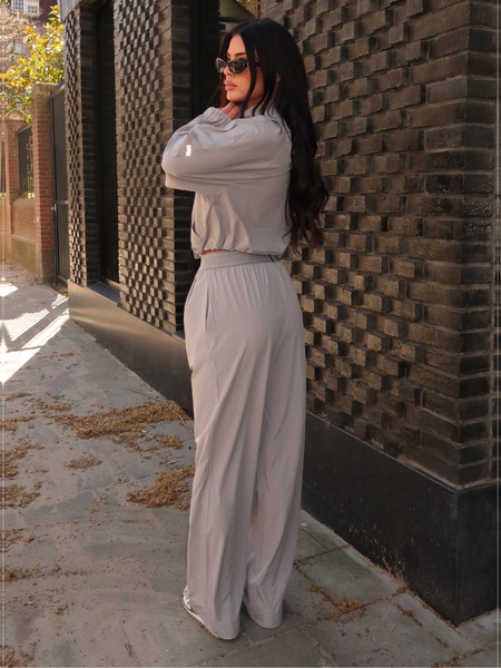 Unique The Label Unique The Label Gigi Pants - Light Grey