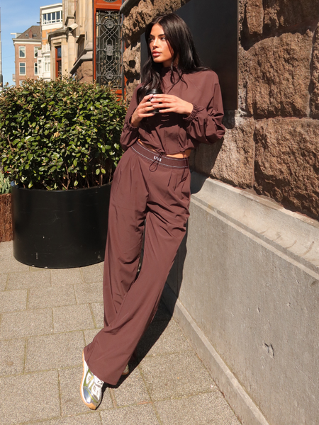 Unique The Label Gigi Pants - Cacao