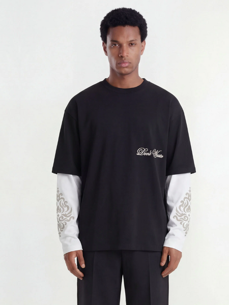 Don't Waste Culture Don't Waste Culture Alare Layer Longsleeve - Black Don't Waste Culture Alare Layer Longsleeve - Black