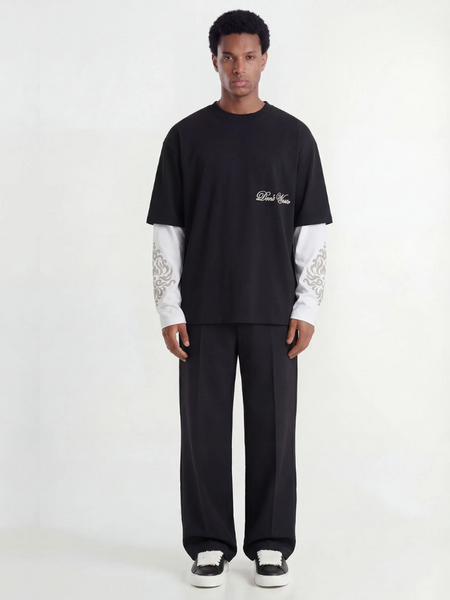 Don't Waste Culture Don't Waste Culture Alare Layer Longsleeve - Black