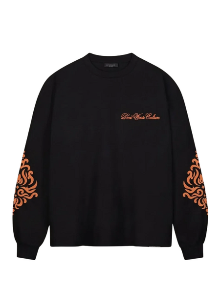 Don't Waste Culture Don't Waste Culture Roye Longsleeve - Black