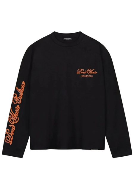 Don't Waste Culture Don't Waste Culture Ori Longsleeve- Black