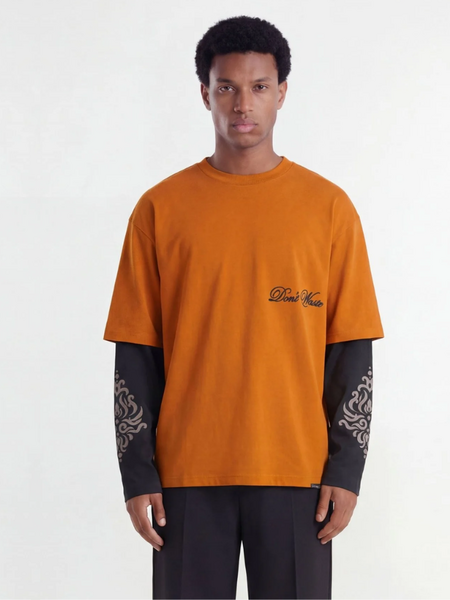 Don't Waste Culture Don't Waste Culture Alare Layer Longsleeve - Oranje Don't Waste Culture Alare Layer Longsleeve - Oranje