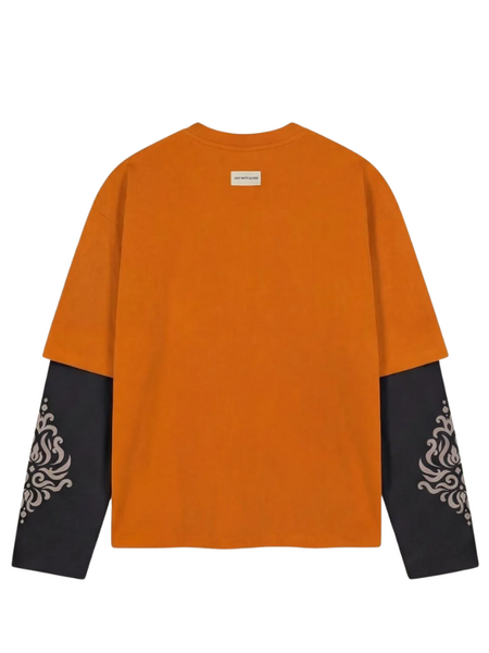 Don't Waste Culture Alare Layer Longsleeve - Oranje Don't Waste Culture Don't Waste Culture Alare Layer Longsleeve - Oranje