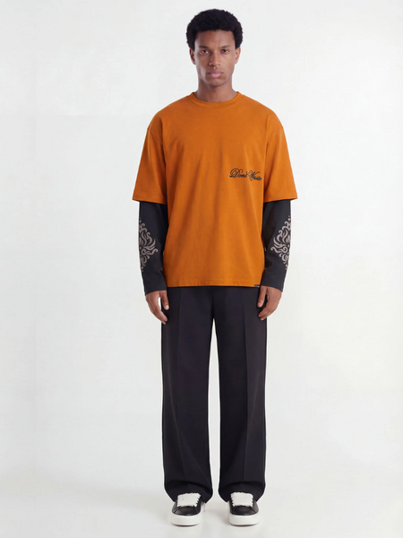 Don't Waste Culture Alare Layer Longsleeve - Oranje Don't Waste Culture Don't Waste Culture Alare Layer Longsleeve - Oranje