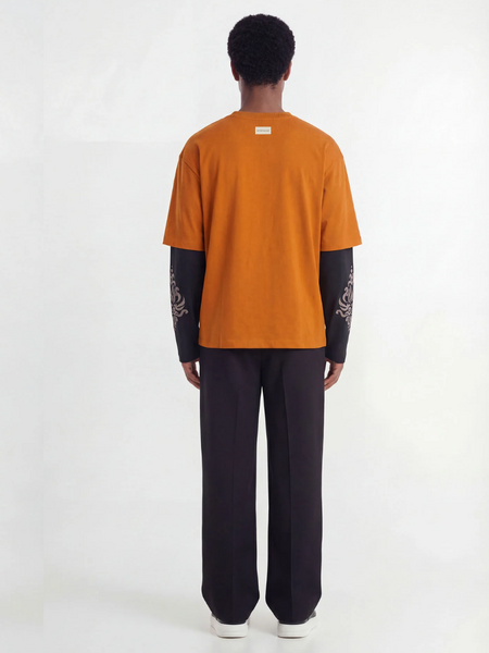Don't Waste Culture Alare Layer Longsleeve - Oranje Don't Waste Culture Don't Waste Culture Alare Layer Longsleeve - Oranje