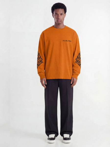 Don't Waste Culture Don't Waste Culture Roye Longsleeve - Oranje