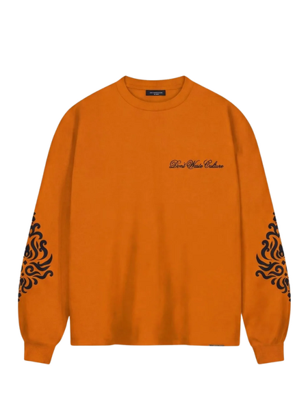 Don't Waste Culture Don't Waste Culture Roye Longsleeve - Oranje