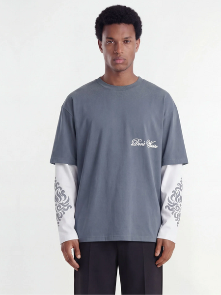Don't Waste Culture Don't Waste Culture Alare Layer Longsleeve - Light Blue Don't Waste Culture Alare Layer Longsleeve - Light Blue