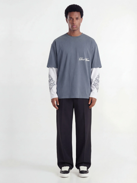 Don't Waste Culture Don't Waste Culture Alare Layer Longsleeve - Light Blue