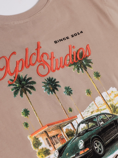 XPLCT Studios XPLCT Monaco Tee - Taupe