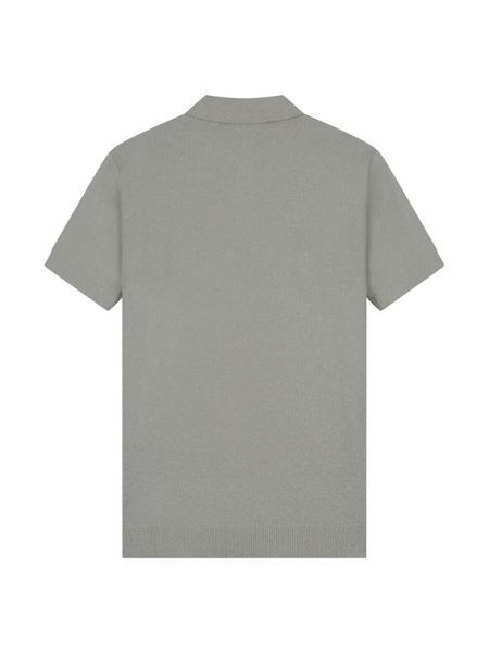 Malelions Bouclé Polo - Pearl Grey Malelions Malelions Bouclé Polo - Pearl Grey