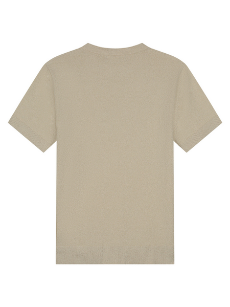 Malelions Malelions Bouclé T-Shirt - Light Taupe