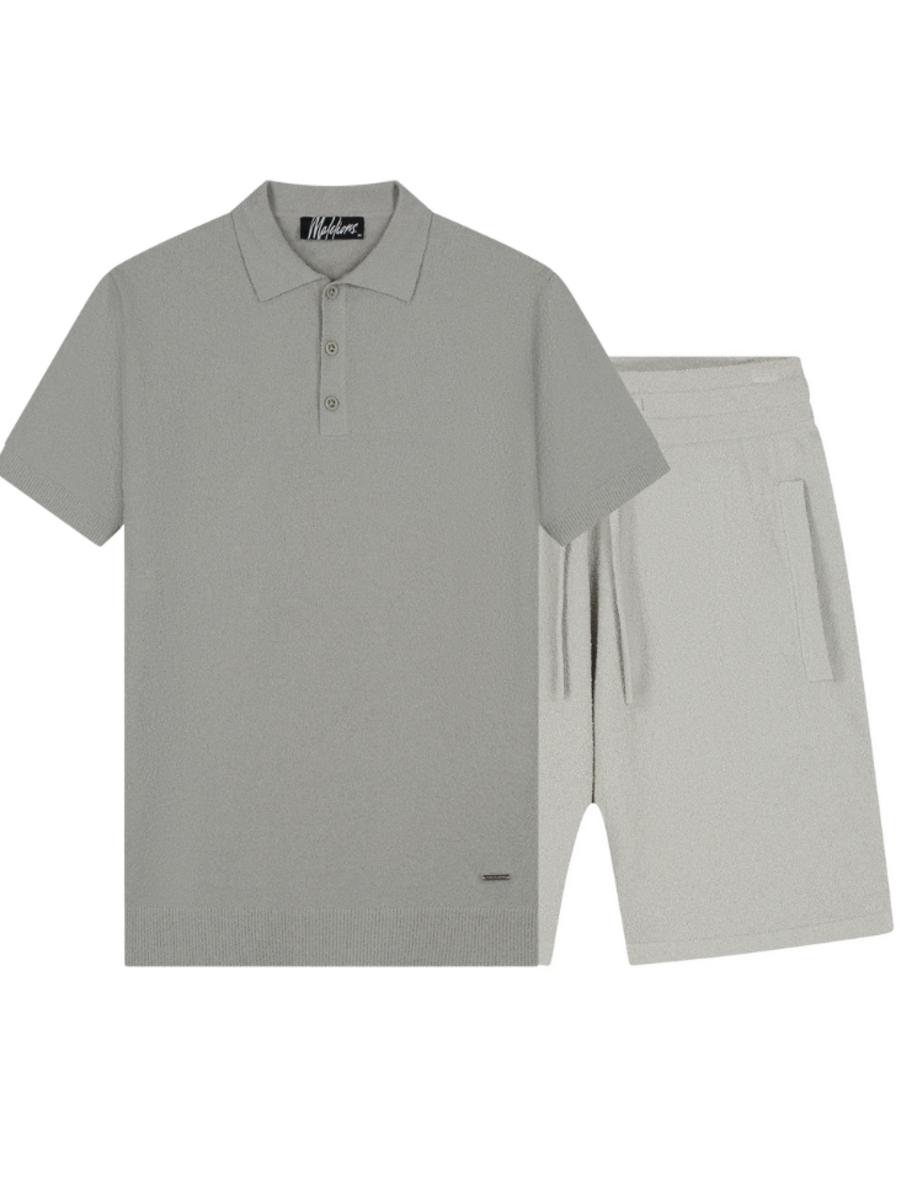 Malelions Bouclé Combi-Set - Pearl Grey Malelions Malelions Bouclé Combi-Set - Pearl Grey