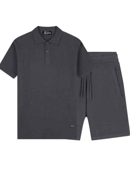 Malelions Malelions Bouclé Combi-Set - Antra Grey Malelions Bouclé Combi-Set - Antra Grey