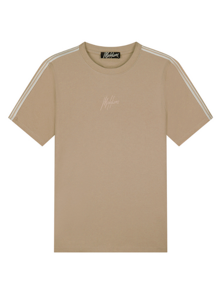 Malelions Studio T-Shirt - Light Taupe