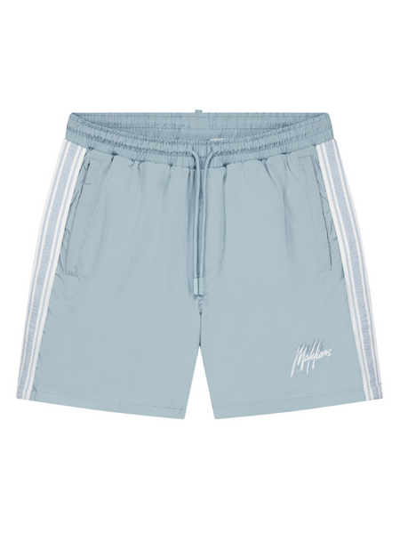 Malelions Studio Swim Shorts - Ice Blue