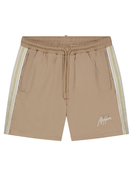 Malelions Malelions Studio Swim Shorts - Light Taupe