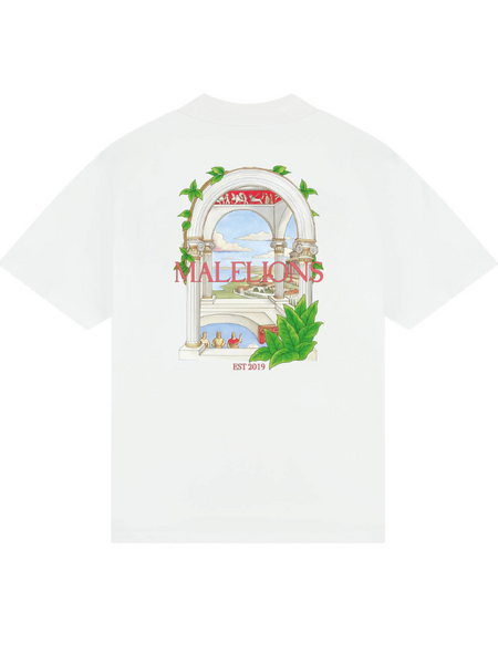 Malelions Roman T-Shirt - White