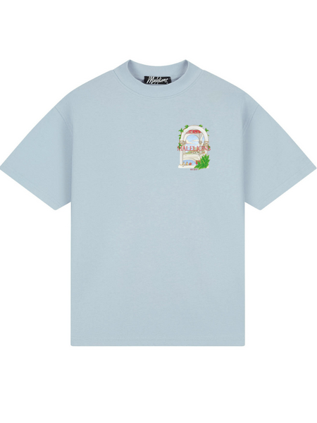 Malelions Roman T-Shirt - Ice Blue Malelions Malelions Roman T-Shirt - Ice Blue