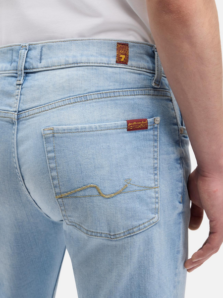 7 For All Mankind Slimmy Frosty - Licht Blauw 7 For All Mankind 7 For All Mankind Slimmy Frosty - Licht Blauw