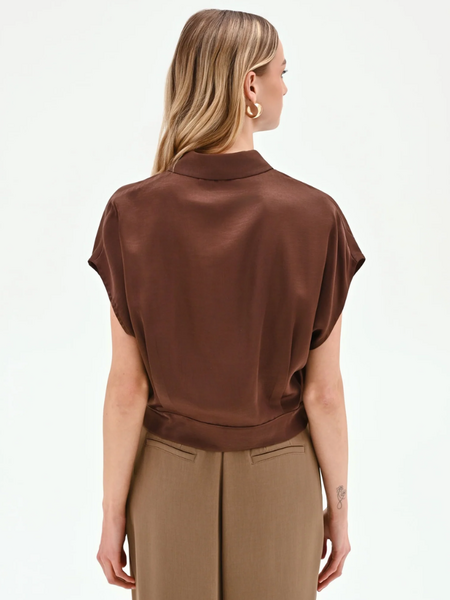 Rinascimento Rinascimento Mira Camicia - Cioccolato