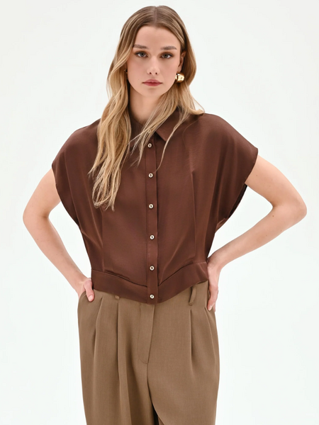 Rinascimento Rinascimento Mira Camicia - Cioccolato Rinascimento Mira Camicia - Cioccolato