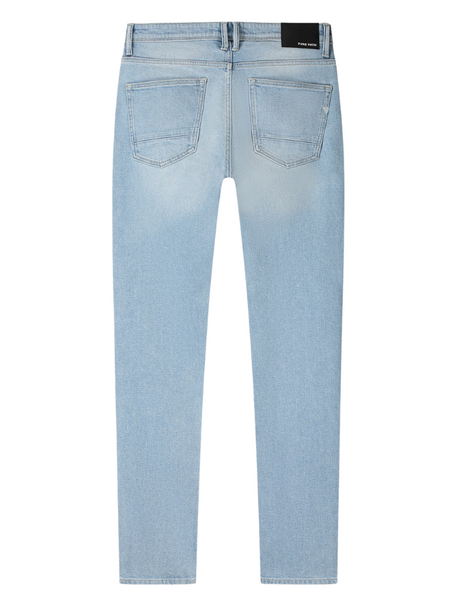 Pure Path Pure Path The Ryan Slim Fit Jeans - Denim Light Blue