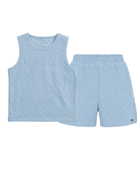 Nikkie Qea Combi-Set - Powder Blue