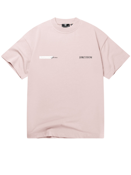 JorCustom JorCustom Angel2.0 Summer Loose Fit T-Shir - AshPink