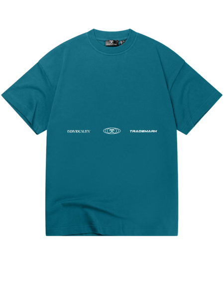 JorCustom JorCustom UncommonMinds Summer Set Loose Fit T - Teal